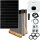 3600 Watt batteriekompatible Solaranlage mit Aufputzsteckdose, Growatt XH Wechselrichter, EcoDelta