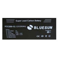 200 Ah 12 V BLUESUN Blei-Kohlenstoff Solarbatterie,...