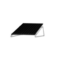 1-reihiges Solar-Montagesystem, schwarz, Quer-Verlegung, Montageart w&auml;hlbar