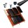 4-reihiges Solar-easy Klicksystem, schwarz, Hochkant-Verlegung, Dachpfanne