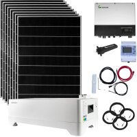 3000 Watt Hybrid Solaranlage, Komplettset einphasig, 5...