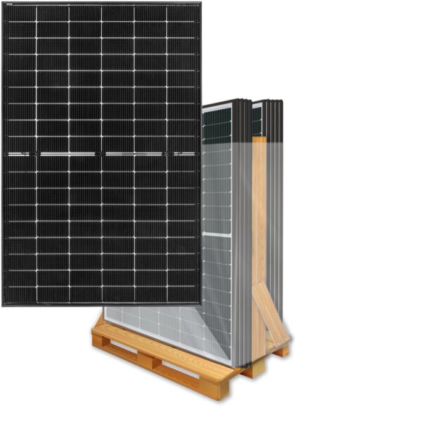 10 Stück 440 Watt Solarmodul, Bifazial Glas/Glas Solarpanel, Sunova