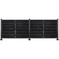 PV Zaun 2.0 Lieckipedia Solarzaun - Quer - System 1,30m Pfosten + Pfostentr&auml;ger mit Platte 2 Module ohne Pfostenbeleuchtung