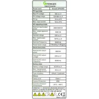 3000 Watt Hybrid Solaranlage, Komplettset einphasig, 5 kWh Lithiumspeicher, Sunova