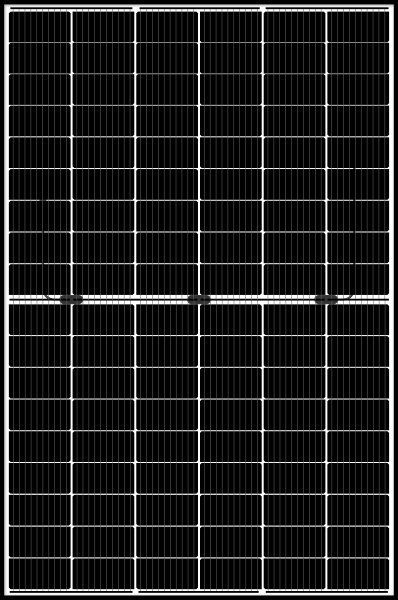 415 Watt Solarmodul, Bifazial Doppelglas Mono Solarpanel, Sunova Selbstabholer