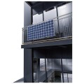 800 W Balkonkraftwerk Solaranlage Wechselrichter Balkonhalterung Speicher ALU-Halterung easy Ohne Batterie-Speicher Sunova